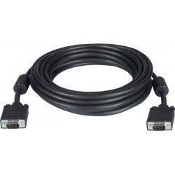 VEXT-PLNM-100-MM   -   Plenum VGA Cable CMP Gold Plated Monitor WUXGA 15HD Cord 100 ft 15HD Male - 15HD Male Black