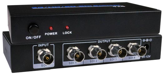 4-Port 3G-SDI Splitter — ITM Components