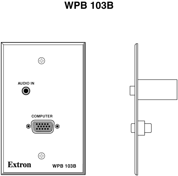 60-775-11 - Wall Plate