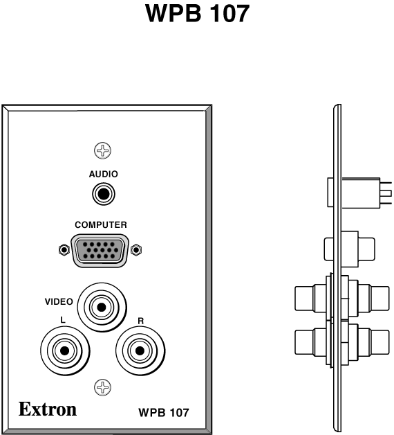 60-779-11 - Wall Plate