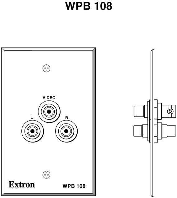 60-789-11 - Wall Plate
