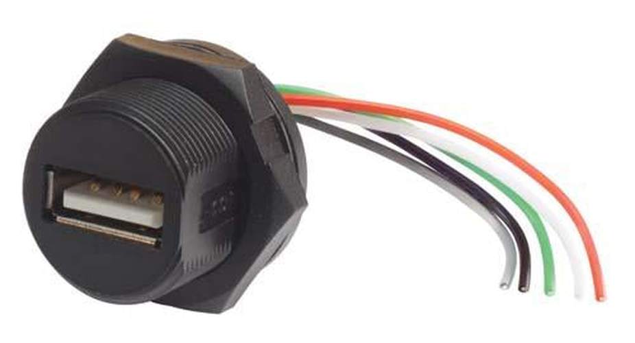Cable waterproof-usb-type-a-jack-with-10-wire-leads