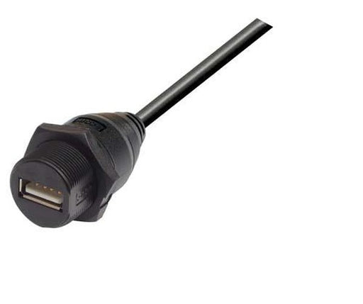 Cable usb-cable-waterproof-panel-mount-type-a-female-standard-type-a-male-20m