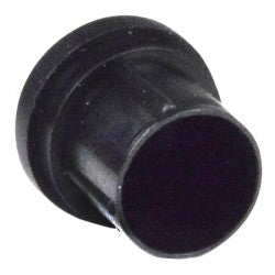 XLR Male Connector Covers, Black, Pack of 10